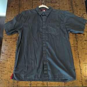North Face button-up shirt